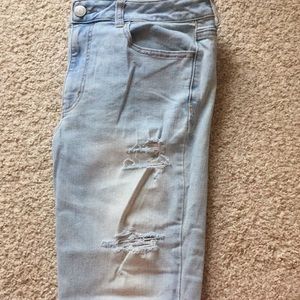 AE Light Washed Hi-Rise Jegging
